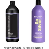 Matrix Total Results Color Obsessed So Silver Conditioner Conditioner für platinblondes und graues Haar 1000 ml