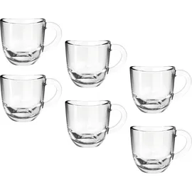 LEONARDO Espressotasse 0,08 l Weiß 6 St.