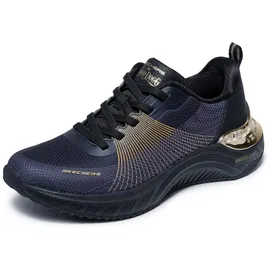 SKECHERS Snoop Ace Cyber Walker Damen-Sneaker, Schwarz, Größe 39