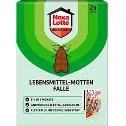 Nexa Lotte® Mottenschutz Lebensmittel weiß, 2 St.