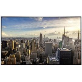 Papermoon Infrarotheizung Skyline von New York City«, Matt-Effekt - bunt