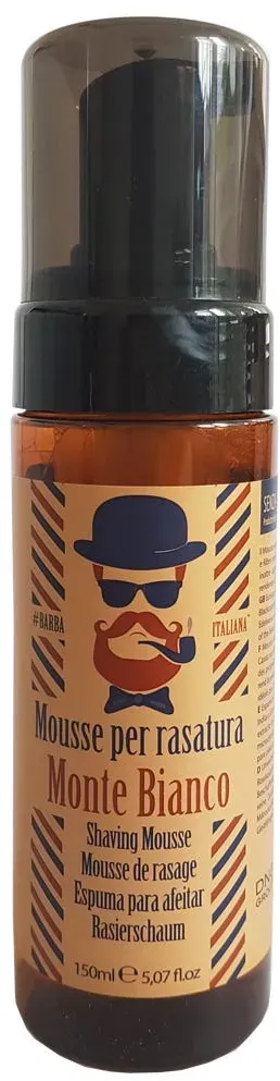 Preisvergleich Produktbild Barba Italiana Monte Bianco Rasierschaum 150 ml