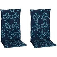 Beo Saumauflage für Hochlehner Bunde hellblau Polyester-Mischgewebe B/H/L: ca. 50x6x118 cm 2er Set - hellblau, dunkelblau