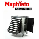 Mephisto Premium Werkzeugwagen mit 8 Schubladen ohne Werkzeug-