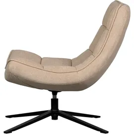 Woood Drehsessel Maudi Webstoff 74 x 84 x 86 cm Beige