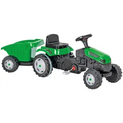 Trettraktor JAMARA Tretfahrzeuge grün Kinder Trettraktor mit Hänger