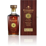 Fundador Supremo 18 Years Old Sherry Casks Brandy de Jerez 40% Vol. 1l in Geschenkbox