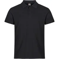 Clique Heavy Premium Polo - schwarz XXL