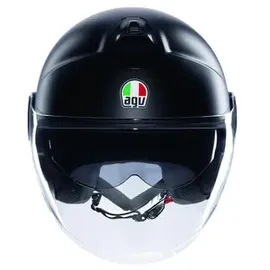 AGV Eteres Jethelm schwarz, unisex, 55