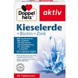 Doppelherz Aktiv Kieselerde + Biotin + Zink Tabletten 40 St.