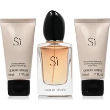 Giorgio Armani Sì Eau de Parfum 50 ml + Body Lotion 50 ml + Shower Gel 50 ml Geschenkset