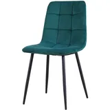 Hti-Living Stuhl Mesa Velvet Grün