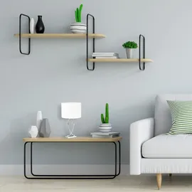 Relaxdays Nachttischlampe Silber