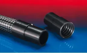 Norres Weiche Muffe für SuperFlex Schläuche, Länge 100mm für Ø 38mm
