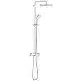 GROHE Tempesta 250 Duschsystem 2 Kopf/Köpfe Wand Chrom