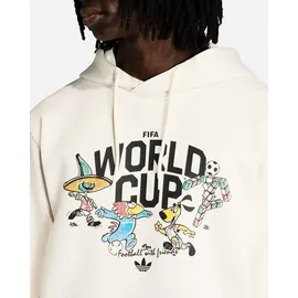 adidas Hoodie Weiß M