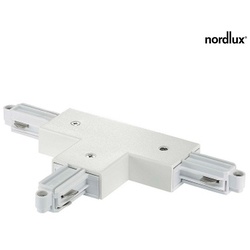 Nordlux T-Verbindungsstück für 1-Phasen HV Stromschiene LINK, Links, Weiß NORD-86069901