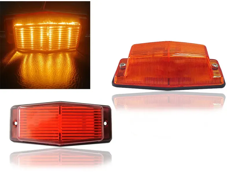 LED-Positions-/Markierungsblinker 130 mm 12V–24V für LKW, Traktor, Bagger, landwirtschaftliche Maschinen usw.