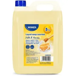 5L Flüssigseife Milch & Honig - Hautpflege, milde Reinigung