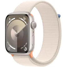 Apple Watch Series 9 GPS 45 mm Aluminiumgehäuse polarstern, Sport Loop polarstern One Size