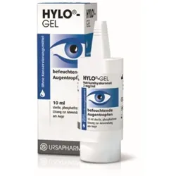 Hylo-Gel Augentropfen 10ml 2 Stück