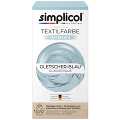 simplicol Textilfarbe intensiv Gletscher-Blau