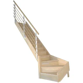 starwood treppen Raumspartreppe Korfu 84 cm Holz