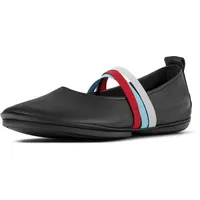 Camper Damen Right Nina K201665 Ballerina, schwarz 38
