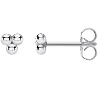 Thomas Sabo Damen Einzel Ohrstecker Kugeln silber,