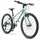 Bikestar Leichtgewicht 9 kg Kinder Jugend Fahrrad Aluminium ab 8-9 Jahre | 24 Zoll 8 Gang Shimano Schaltung Ultra Leicht | Grün Grün 30 CM