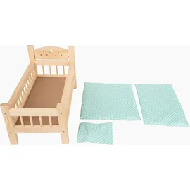 Small Foot Company Puppenbett natur