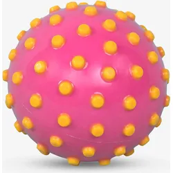 Wasserball klein mit Noppen - rosa/gelb kaugummirosa|kumquatorange No Size