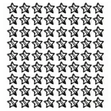 Waltonalice 20 Stück Stern Haarspangen Schwarz Kleine Haarschmuck Star Hair Clip Pentagramm Metall Haarspangen Kawaii Accessoires Stern-Haarspangen für Mädchen und Frauen Schwarz