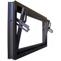 Kellerfenster braun 60 x 40 cm Isolierglas UG-Wert 3,3