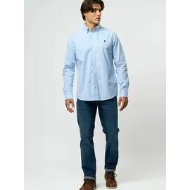 MCS Langarmhemd Blau M