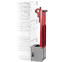Arbeitsfläche mit Schraubstock 845mm