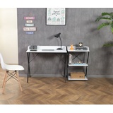 Home Affaire Büromöbel-Set »Forres, bestehend aus Schreibtisch & Regal«, (1 tlg.), weiß