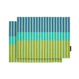 REMEMBER Tischset "Hugo" - 2er-Set - 100 % Baumwolle, waschbar bis 30 °C