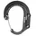 Gear Aid Heroclip Karabiner Schwarz/Silber