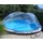 TREND POOL Cabrio Dome Poolabdeckung Oval 737 x 360 cm