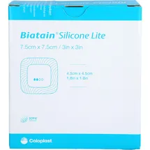 ApoHomeCare GmbH Biatain 7.5x7.5cm Silicone Lite