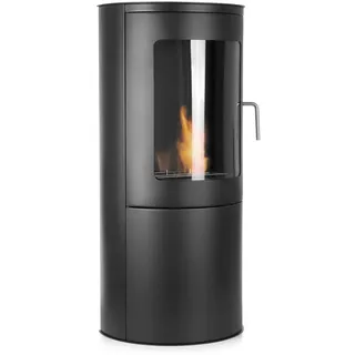 moritz Ethanol Kaminofen Edelstahl 96 x 44 x 30 cm 1,5 Liter Brenner Weiß