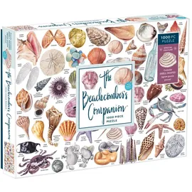 Galison Mudpuppy The Beachcomber's Companion 1000 Piece Puzzle with Shaped Pieces