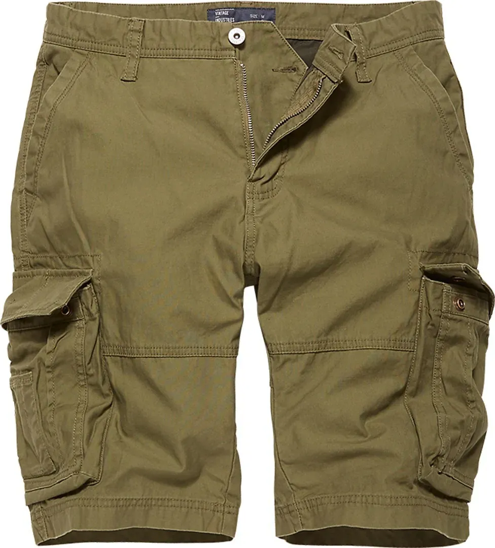 Vintage Industries Rowing Shorts, grün, Größe M