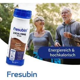 Fresenius Fresubin 2 KCAL FIBRE Drink Schokolade 24x200ml Trinkflasche