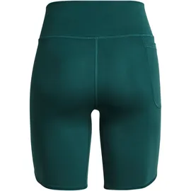Under Armour Damen Radhose Motion Crossover Bike Short 1383633-449 XS - Hydro Teal - XS
