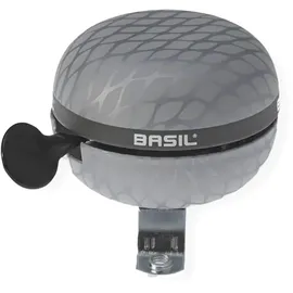 Basil Fahrradklingel Ding-Dong silberfarben Ø 60mm