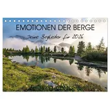 Calvendo Emotionen der Berge Tischkalender mehrfarbig 2026