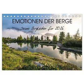 Calvendo Emotionen der Berge Tischkalender mehrfarbig 2026