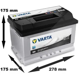 Varta Black Dynamic E9 (570144064)